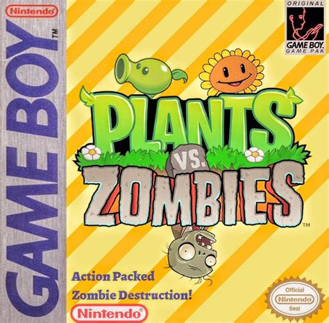 Plants Vs Zombies on the Gameboy (concept by me) : r/Gameboy .